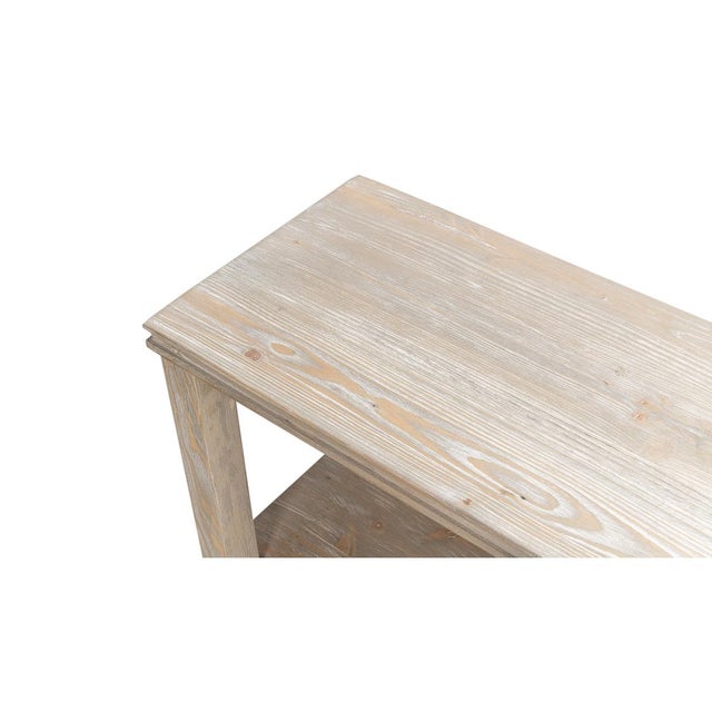 Wood Rustic Wood Display Console For Sale - Image 7 of 13