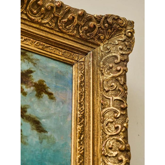Boulanger, Landscape View, Oil on Canvas For Sale - Image 6 of 10