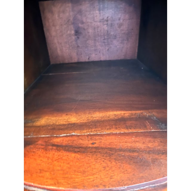 Theodore Alexander Hand-Carved Vintage Wooden Drum Book Table For Sale - Image 14 of 14
