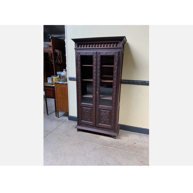 Antique Breton Display Cabinet, 1880s For Sale - Image 6 of 12
