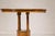 Midcentury Round Top Side Table with Column Supports and Tambour Base For Sale - Image 9 of 12