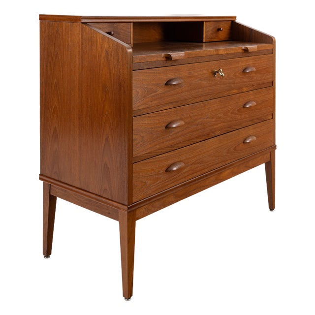 Riis Antonsen Secretaire in Teak, 1960s For Sale