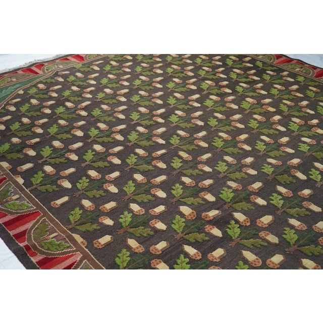 Sumak Rug 9' X 12' For Sale In New York - Image 6 of 11