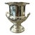 Vintage Leonard Silverplate Champagne Bucket Wine Cooler With Rococo Scroll Handles - 10” Tall For Sale