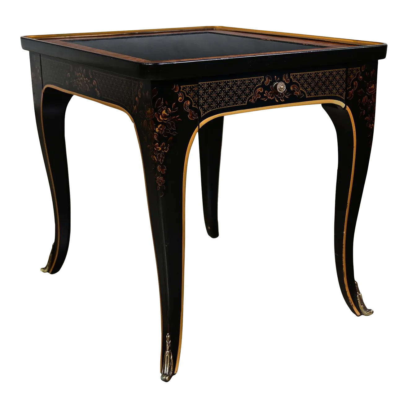 1982 Drexel Heritage Et Cetera Collection Chinoiserie Black