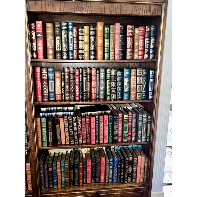 1970s Vintage Franklin Library and Easton Press Leather Bound Book Sets Huge Lot of Over 215 Books! Clean! For Sale - Image 5 of 12