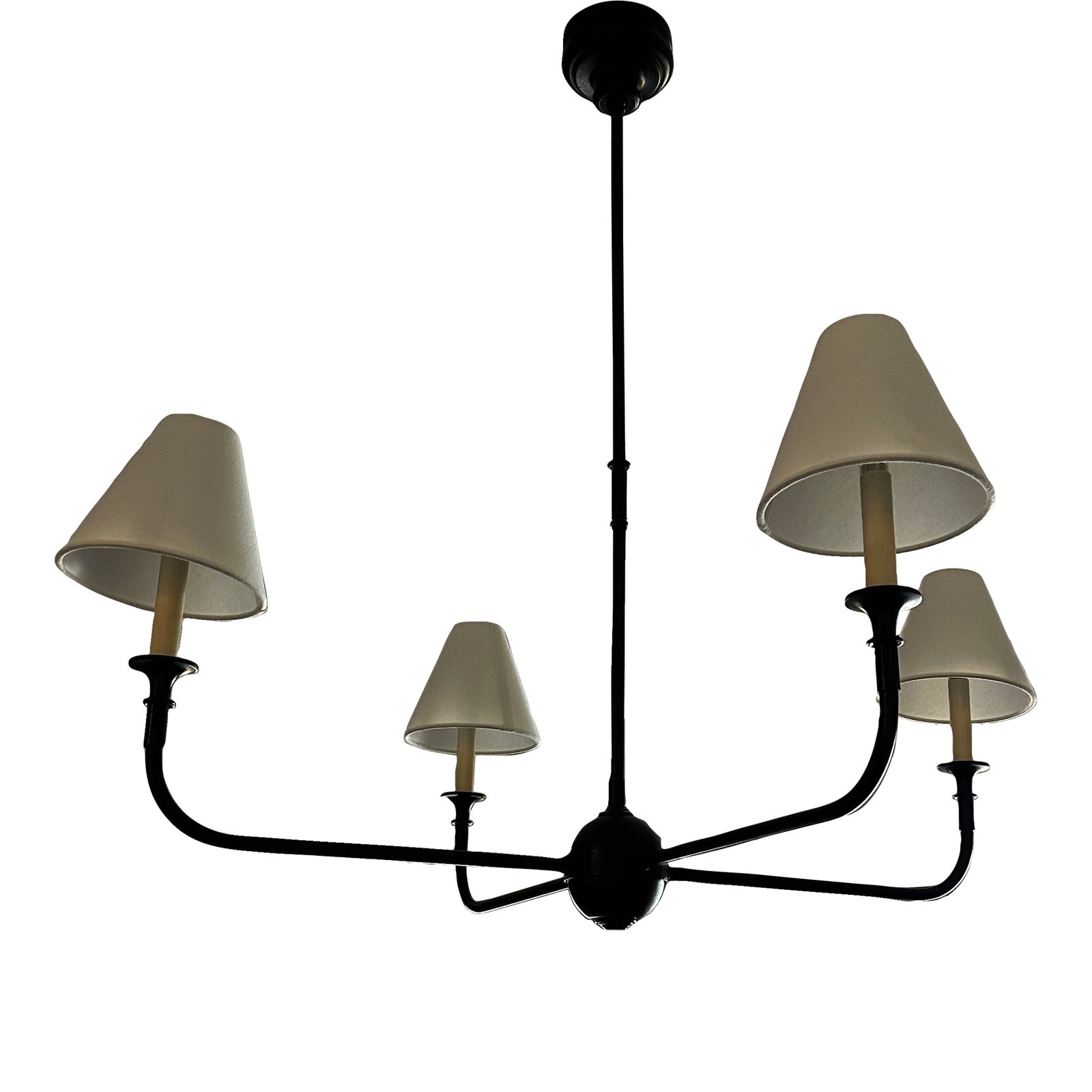 Contemporary Visual Comfort Large Piaf Chandelier Chairish