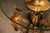 Glass Vintage Hollywood Regency Lamp Table With Floral Motif Lamps For Sale - Image 7 of 7