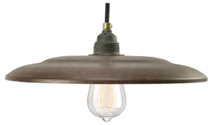 Vintage Industrial Rust Iron Pendant Lamp