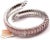 2010s Roberto Coin Enamel Ruby Diamond White Gold Cobra Bangle Bracelet For Sale - Image 5 of 8