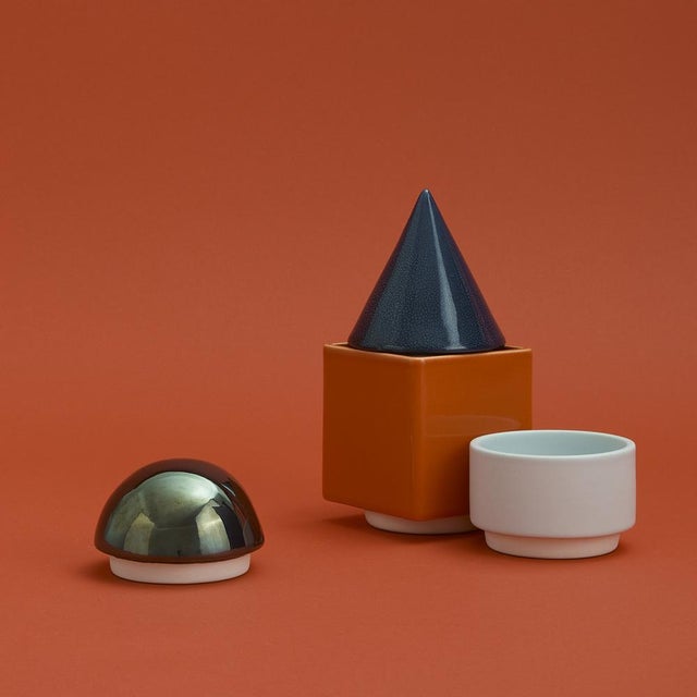 KNSTRKT Stackable Tableware by Studio Berg, Set of 4 For Sale - Image 12 of 15