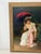 19th Century Oil Portrait of an Elegant Victorian Lady With Red Parasol, Signed by William Oliver (1823–1901) Gilt Framed For Sale - Image 9 of 18