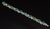 Late 20th Century Gia Natural 15cts Brazilian Emerald Diamond 18k White Gold Bracelet For Sale - Image 4 of 13