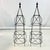 These are a pair of French Garden Topiary Trellis Frames. They stand just over 3 feet tall with their design featuring...