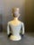 Wooden Lady Figure Painted With Movable Arms For Sale - Image 12 of 13