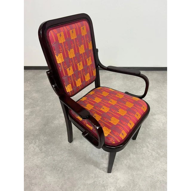 Art Nouveau Desk Chair by Gustav Siegel for Thonet, 1890s For Sale - Image 5 of 13