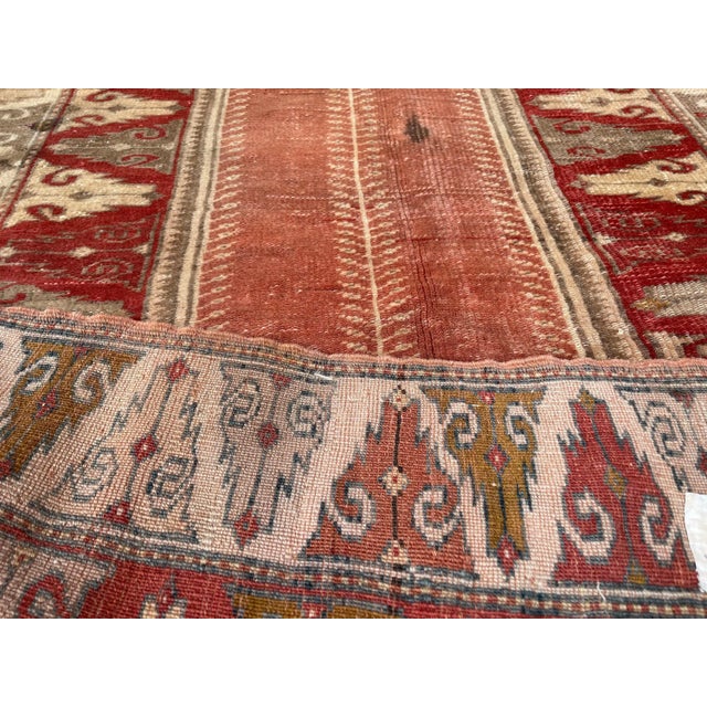 Textile Vintage Turkish Milas Rug, 1960s For Sale - Image 7 of 11