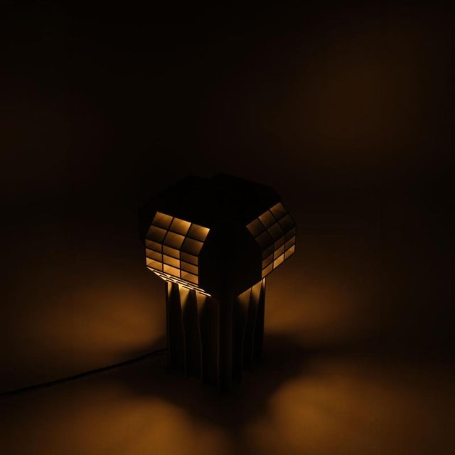 Aperture Protocol Aluminium Floor Lamp by Bureau of Entropy For Sale - Image 4 of 14