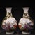 1960s Pair of Vintage Famille Rose Porcelain Vases With Figural & Deer Motifs For Sale - Image 5 of 10