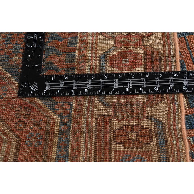 Textile Late 19th Century Persian Shiraz Rug, 03'03 X 04'05 For Sale - Image 7 of 10