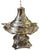 19th Century Huge Antique Silver Brazier W Crescent Moon Finial For Sale - Image 5 of 5