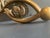Large Antique French or Austrian Figural Art Glass Cache Pot Jardiniere in Bronze Cradle Stand & Bronze Rim For Sale - Image 14 of 14