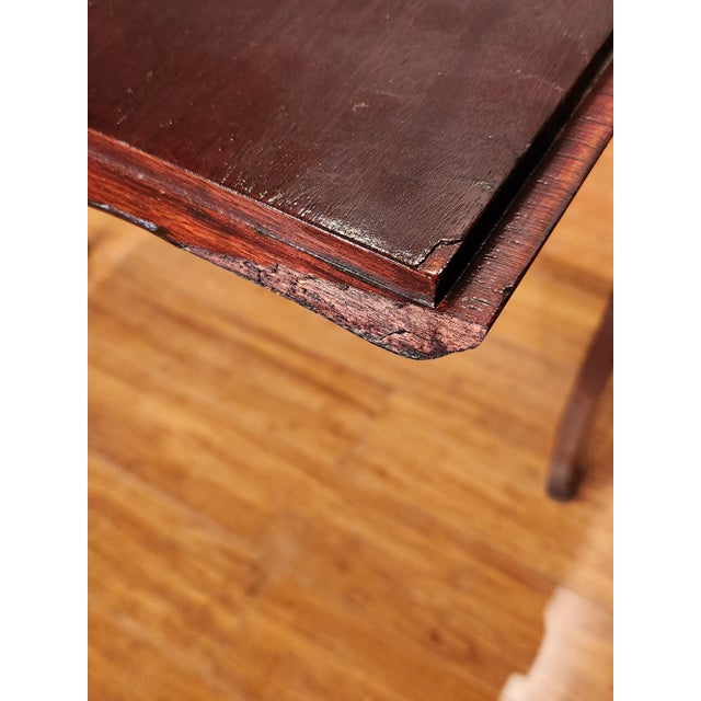 Early 20th Century Antique Mohogany Drop Front Secretaire Writing Desk For Sale - Image 11 of 12