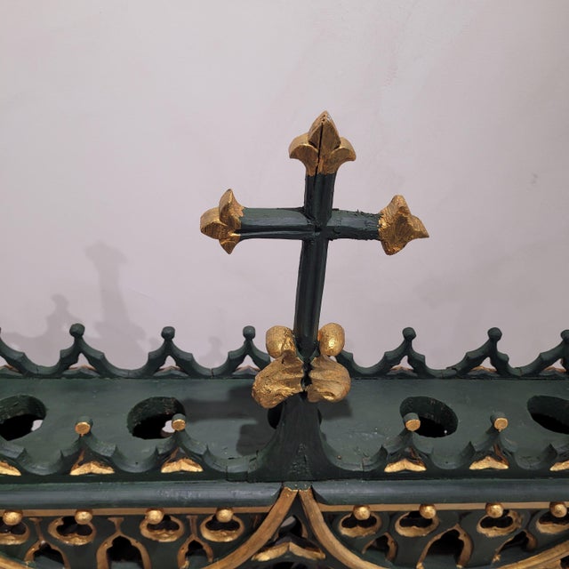 20th Century Neo-Gothic Oratory Altar, Spain, 1890s For Sale - Image 12 of 18