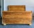 Vintage Boho Knotty Pine Queen Sleigh Bed For Sale In West Palm - Image 6 of 6