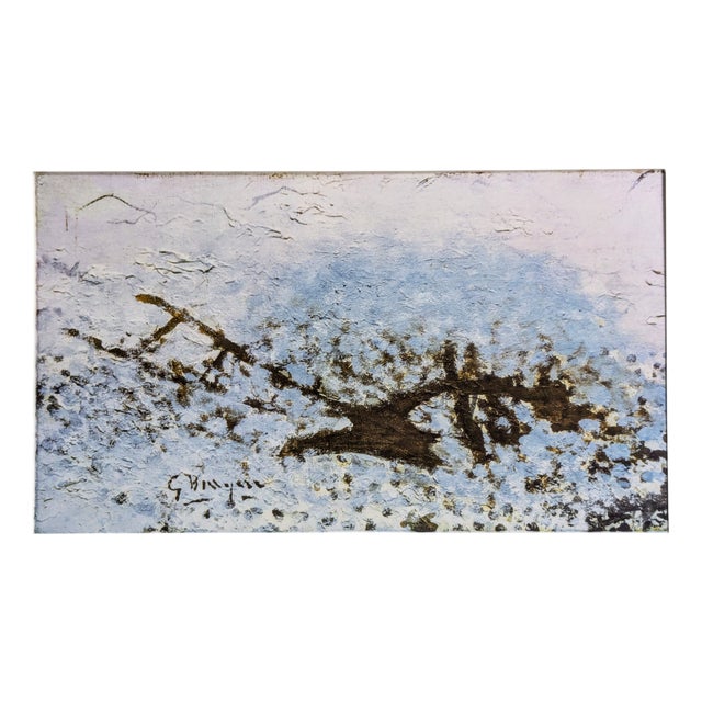 Georges Braque, The Plow, Limited Edition Plate Signed Phototype, 1962 For Sale