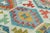 Modern Modern Moroccan Style Hand Woven Colorful Kilim 6'6"x9'8" For Sale - Image 3 of 6