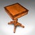 Vintage Regency Revival Side Table, English, Oak, Walnut, Accent, End, Art Deco For Sale - Image 6 of 12