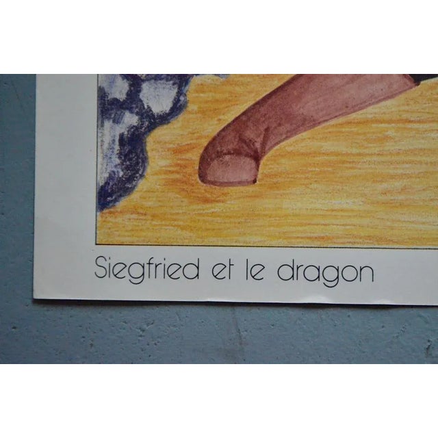 Black Double Face Poster School For Sale - Image 8 of 10