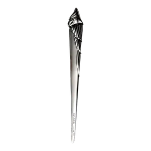 1970s Bvlgari Bulgari Roma Sterling Silver Parrot Head Bird Letter Opener