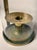 Tommi Parzinger Candle Stick Holder with Original Hurricane Glass For Sale In Chicago - Image 6 of 8