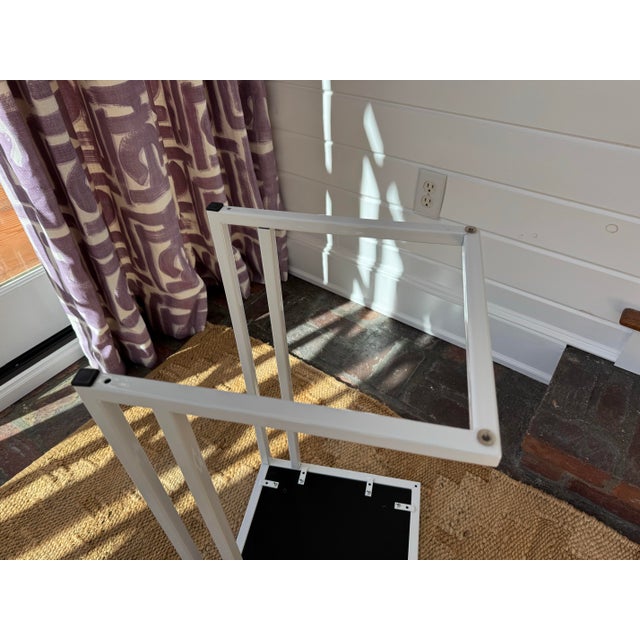 Keith Fritz Fine Furniture Sidecar in Ceylon Blue For Sale - Image 12 of 13