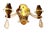 Art Deco French Crystal and Mirror Wall Sconces from Maison Baguès, Paris, 1945s, Set of 2 For Sale - Image 6 of 8