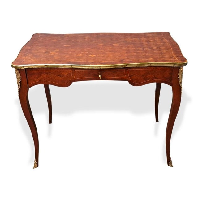 Small French Napoleon III Desk For Sale - Image 9 of 9