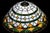 Antique Tiffany Style Lamp Shade Glass Large 13.5" Excellent For Sale - Image 9 of 12