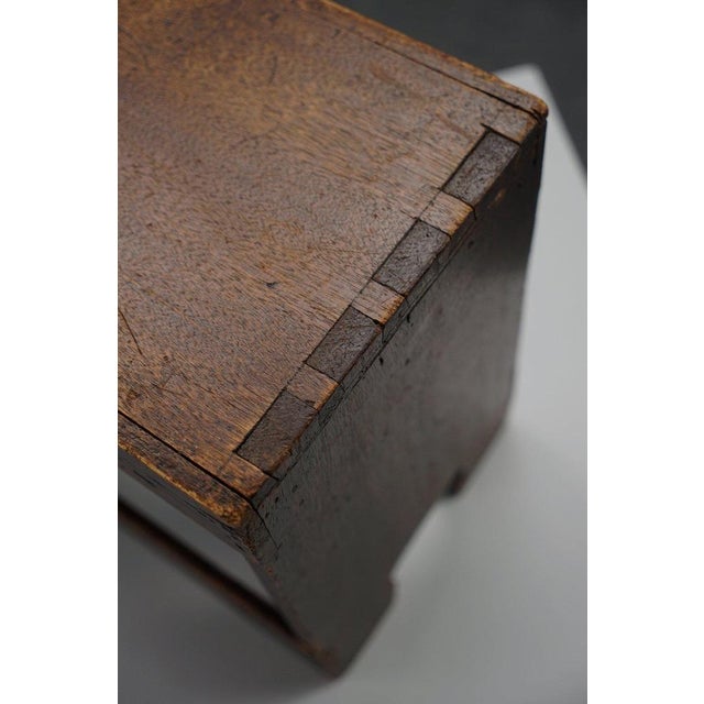 Wood Dutch Wooden Stool, 1930s For Sale - Image 7 of 13