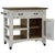 2020s Greenview Kitchen Island - Distressed White - 39" For Sale - Image 5 of 7