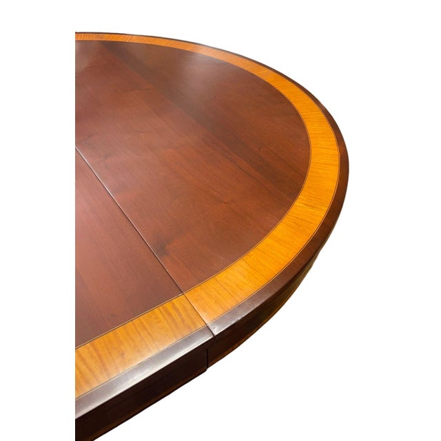 Wood Late 19th Century English Mahogany Extension Dining Table For Sale - Image 7 of 8