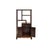 Chinese Brown Rosewood Rectangular Small Curio Display Stand For Sale - Image 4 of 14