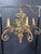 1980s Vintage Tole Olive and Olive Leaf Chandelier For Sale - Image 5 of 9