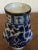 19th Century Small 19th Century Chinese Blue & White Meiping Porcelain Vase with Lion Mask Handles For Sale - Image 5 of 11