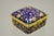 Vintage Cobalt Blue Porcelain Egg Gold Gilt Hinged Lid Candle Trinket Box - 2 Pc For Sale - Image 4 of 12
