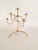 Gold Mid-Century Modern Swedish Brass Candelabra, 1950s For Sale - Image 8 of 10