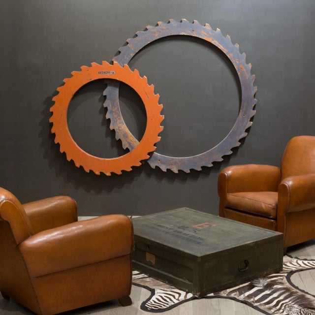 ABOUT A WWll era Army military trunk with original stenciled graphics on top, label and hinged lid. Army green with black...