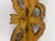 Vintage Carved Giltwood Louis XVI Ribbon Bow & Laurel Wall Ornament – 19" For Sale - Image 14 of 18