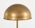 Midcentury Patinated Brass Adjustable Pharmacy Floor Lamp For Sale - Image 11 of 18